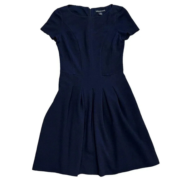 American Living Navy Fit & Flare Dress 4 - Picture 1 of 4